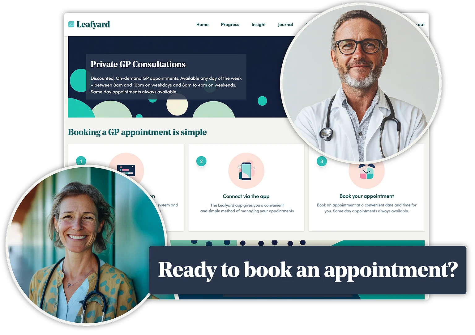Leafyard's integrated GP video consultation service for digital EAP users